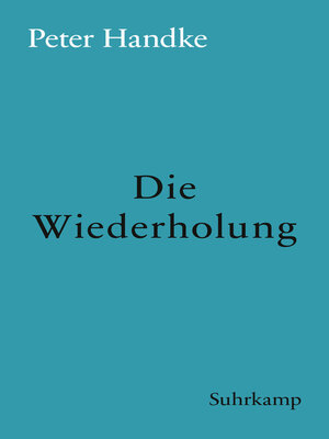 cover image of Die Wiederholung